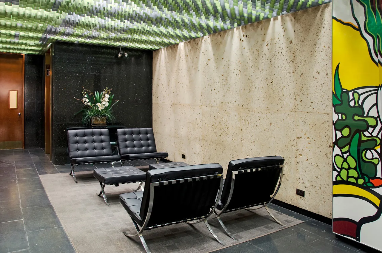 front of Maple Grove Apartments in Evanston IL