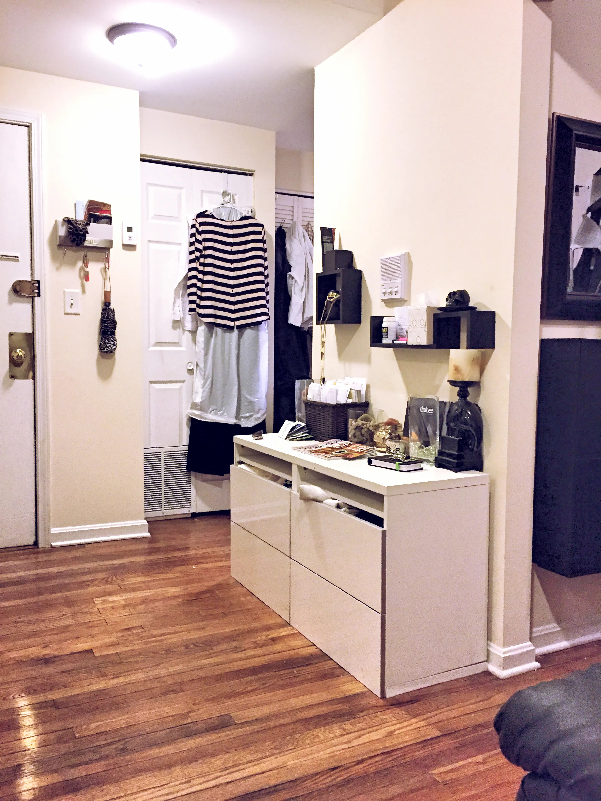 Entryway (has intercom to let people in at the front gate)