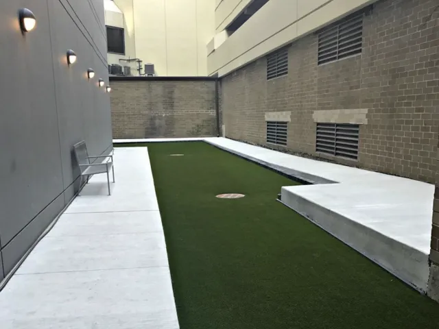 model furnished kitchen at Sienna Apartments in Streeterville