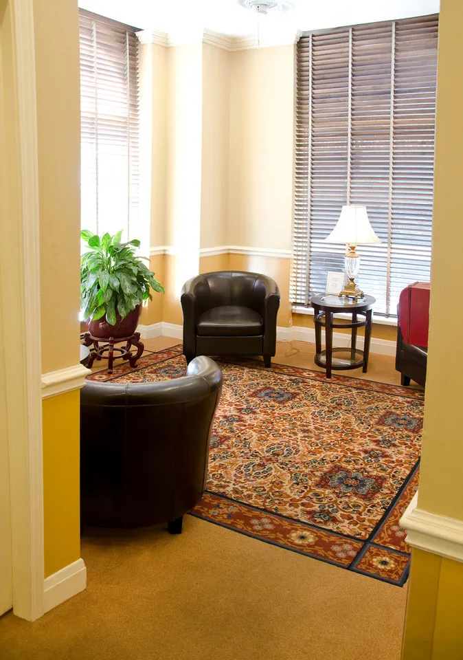 exteior brick outside at The Flamingo Apartments in Hyde Park Chicago