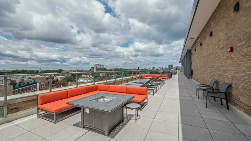 Webster Square Apartments Rooftop Deck