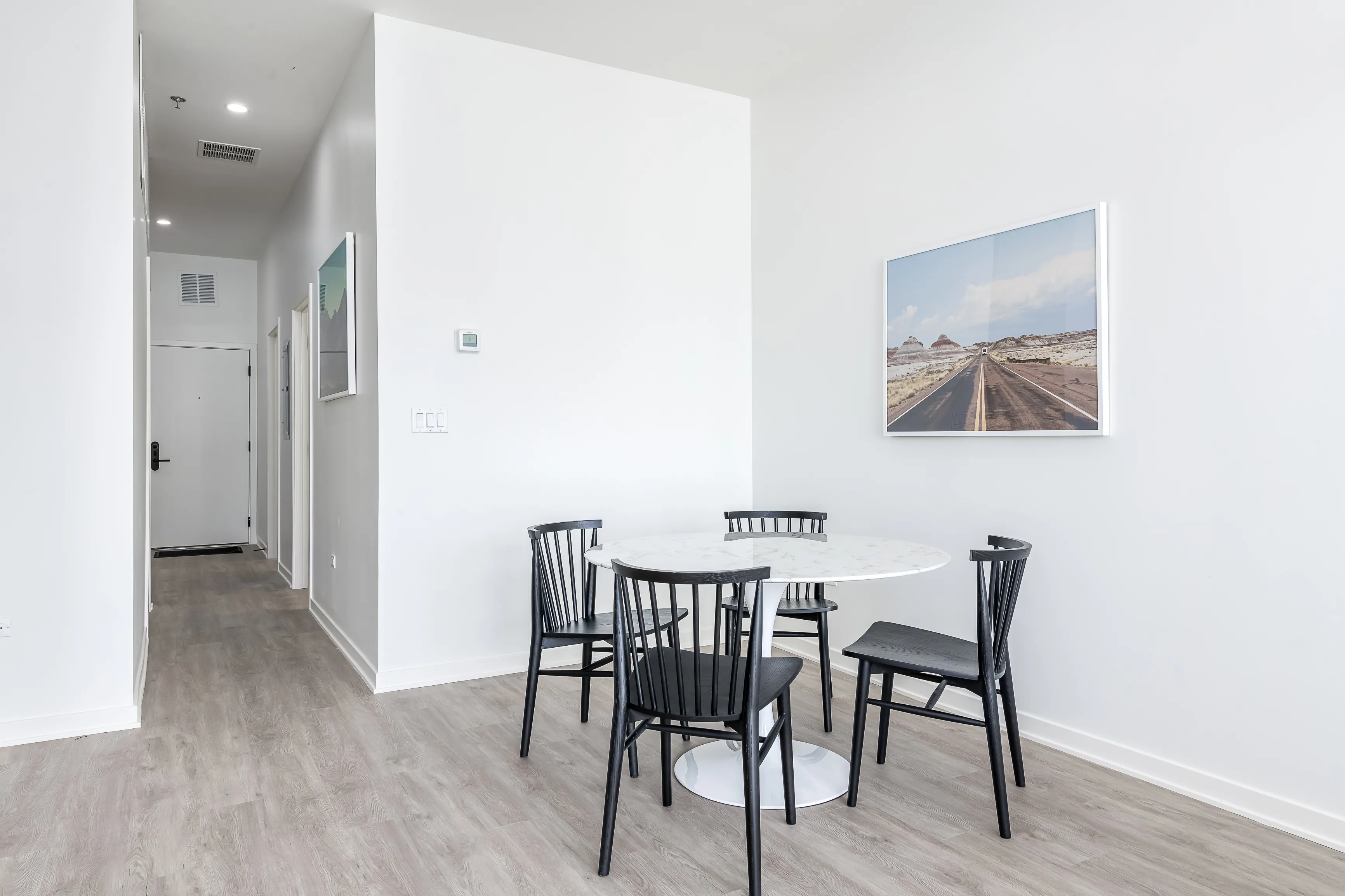 breakfast area at Addams Co-living Apartments in University Village