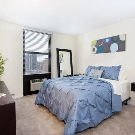 furnished living room at Reside on Barry Apartments