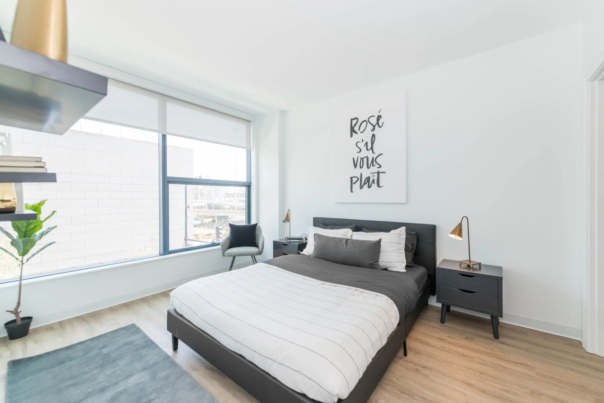 nd bedroom at The Van Buren Apartments