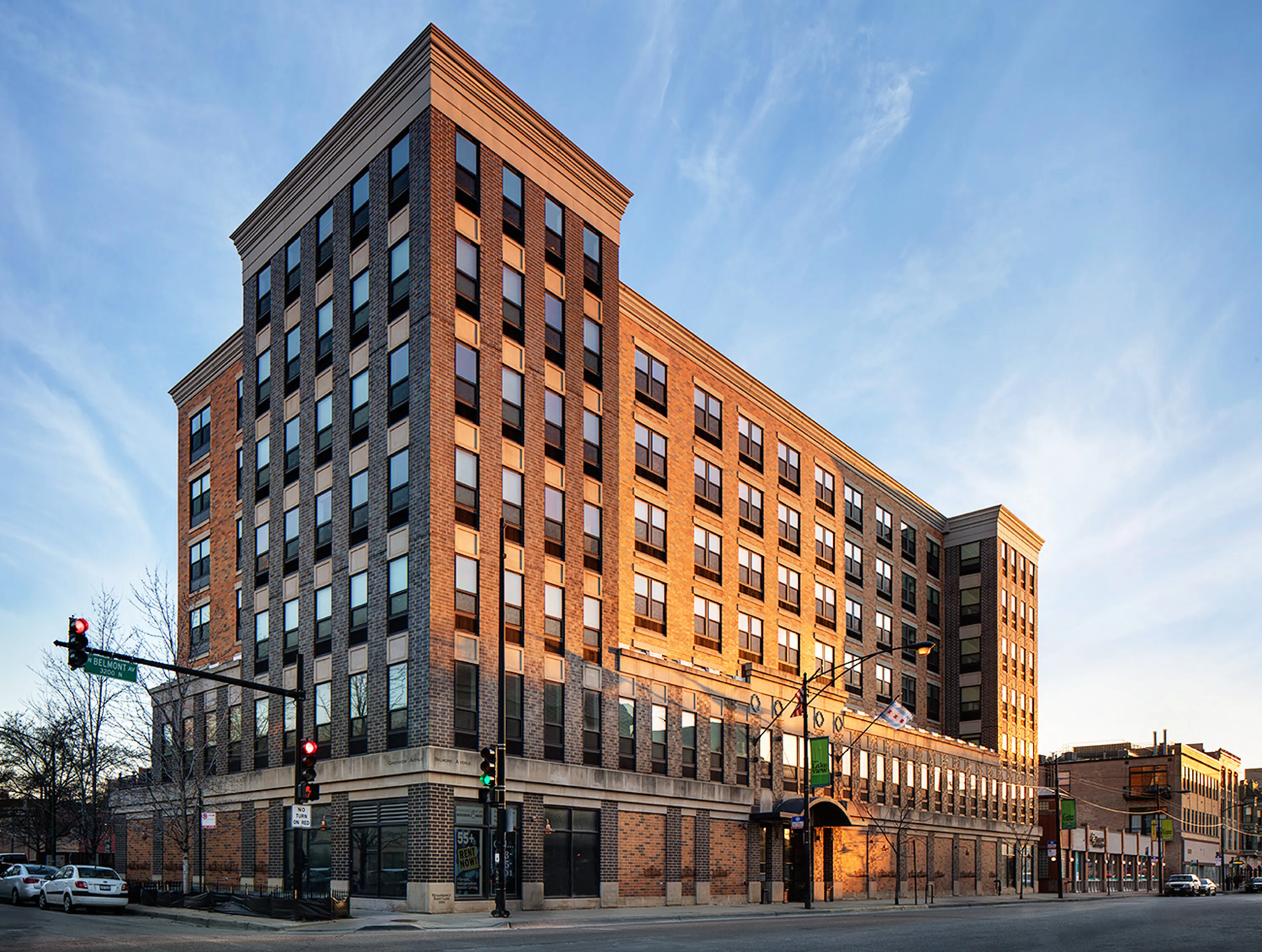 living area at Renaissance Saint Luke Senior Apartments
