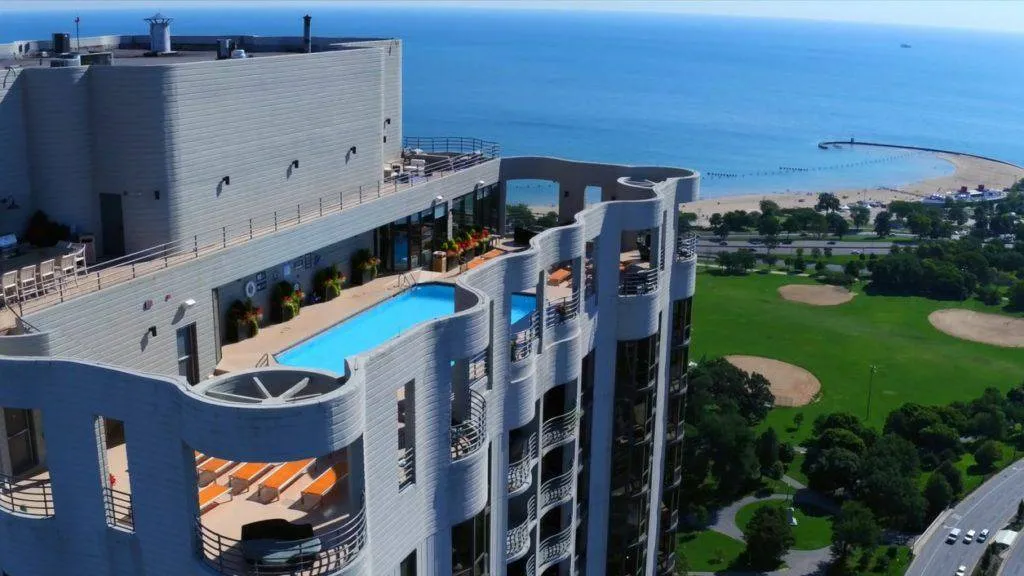 one bedroom model unit at Eugenie Terrace on the Park Apartments