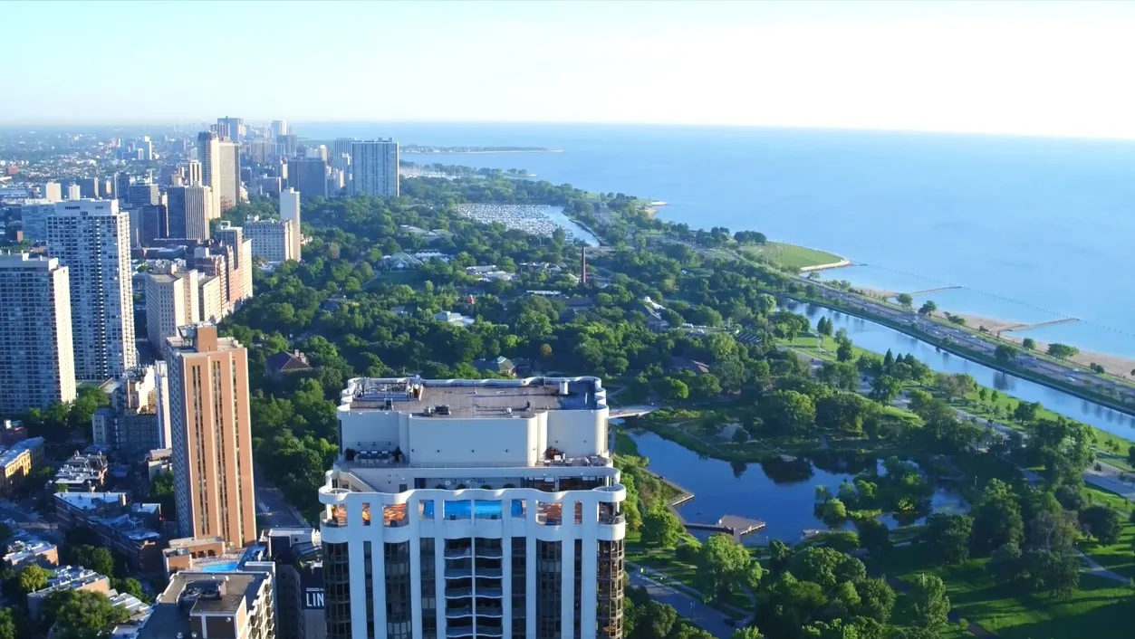 one bedroom model unit at Eugenie Terrace on the Park Apartments