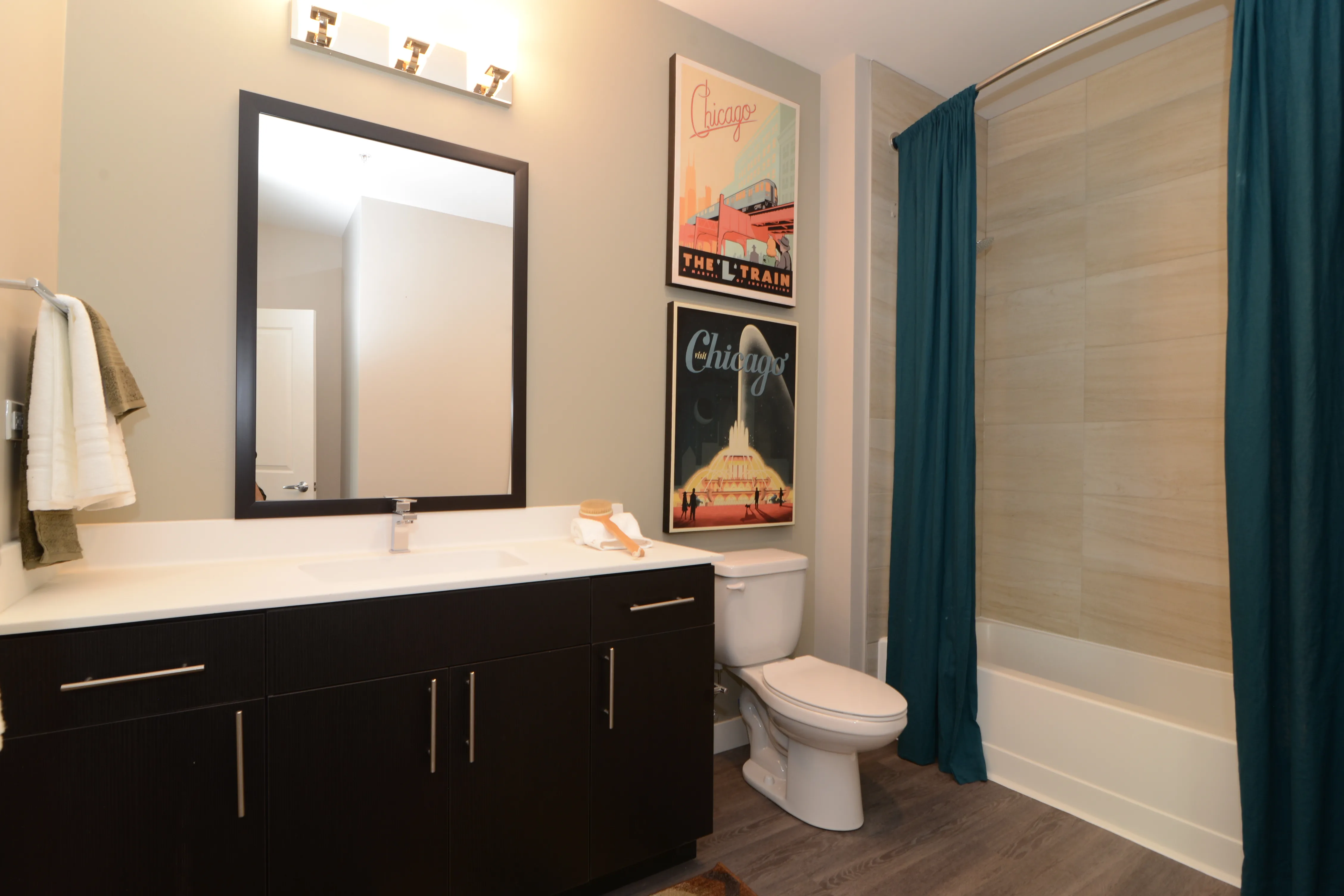 outdoor pools at Woodview Deerfield Apartments