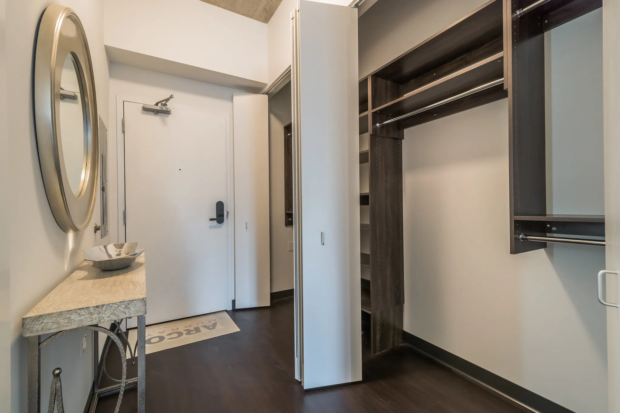 kitchen model at Seven 10 West Apartments in River West Chicago
