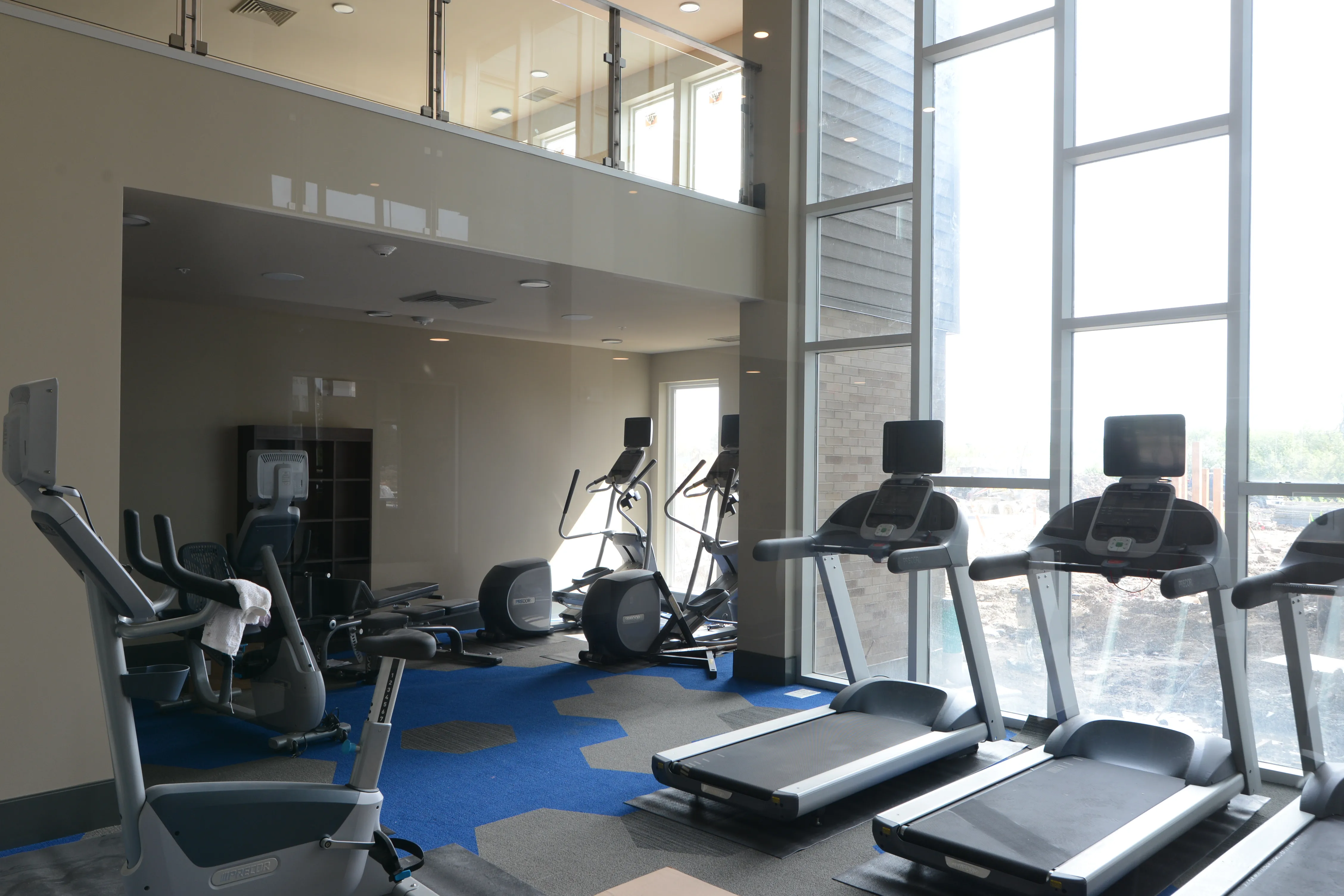 outdoor pools at Woodview Deerfield Apartments