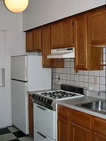 beautifully landscaped courtyard at 516-524 West Diversey Apartments
