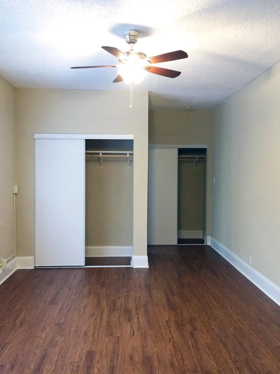 front of the The Ella Apartments in Hyde Park Chicago