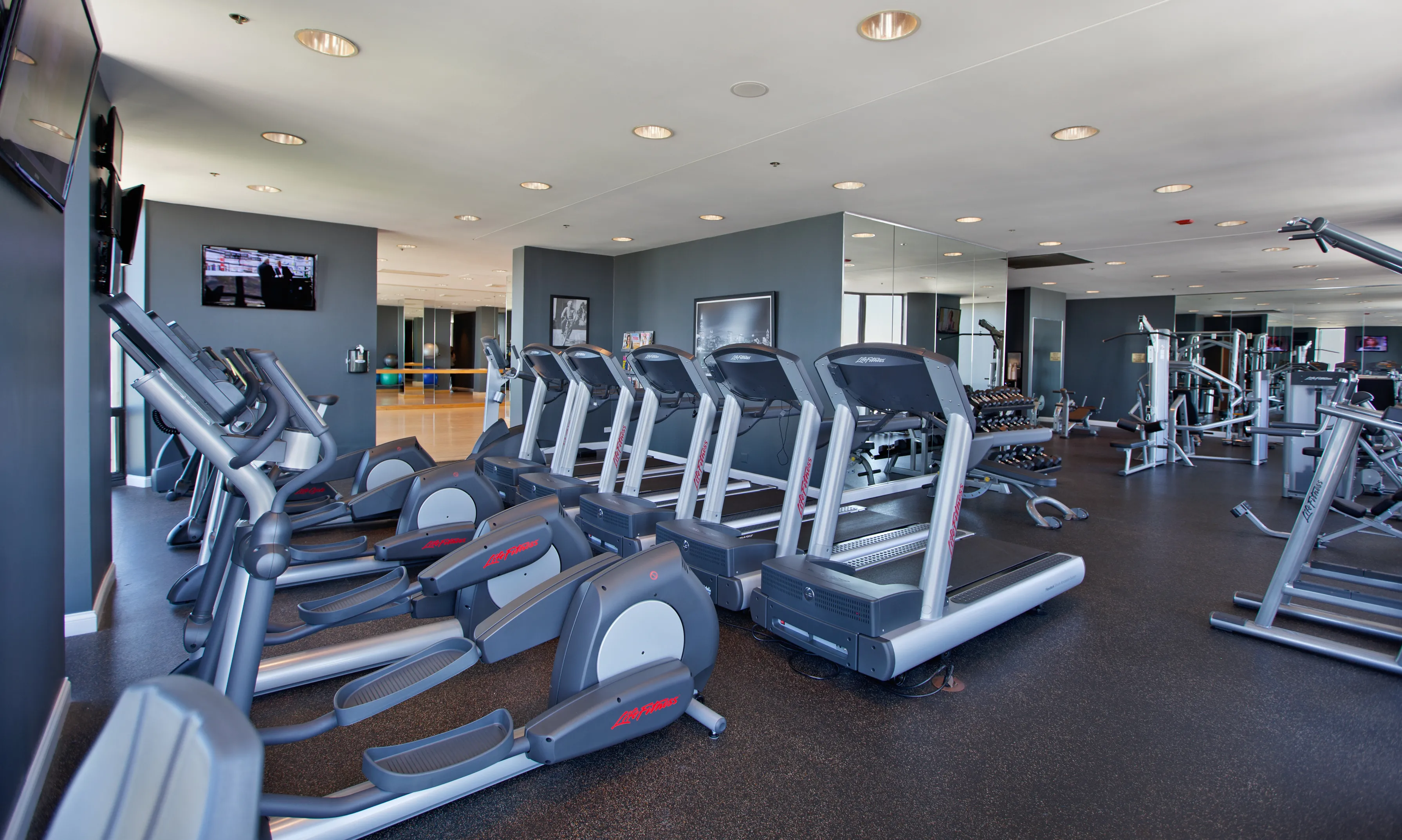 one bedroom model unit at Eugenie Terrace on the Park Apartments