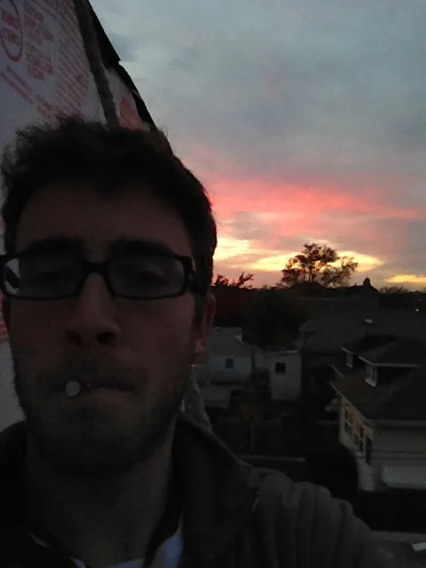 Evening sunset