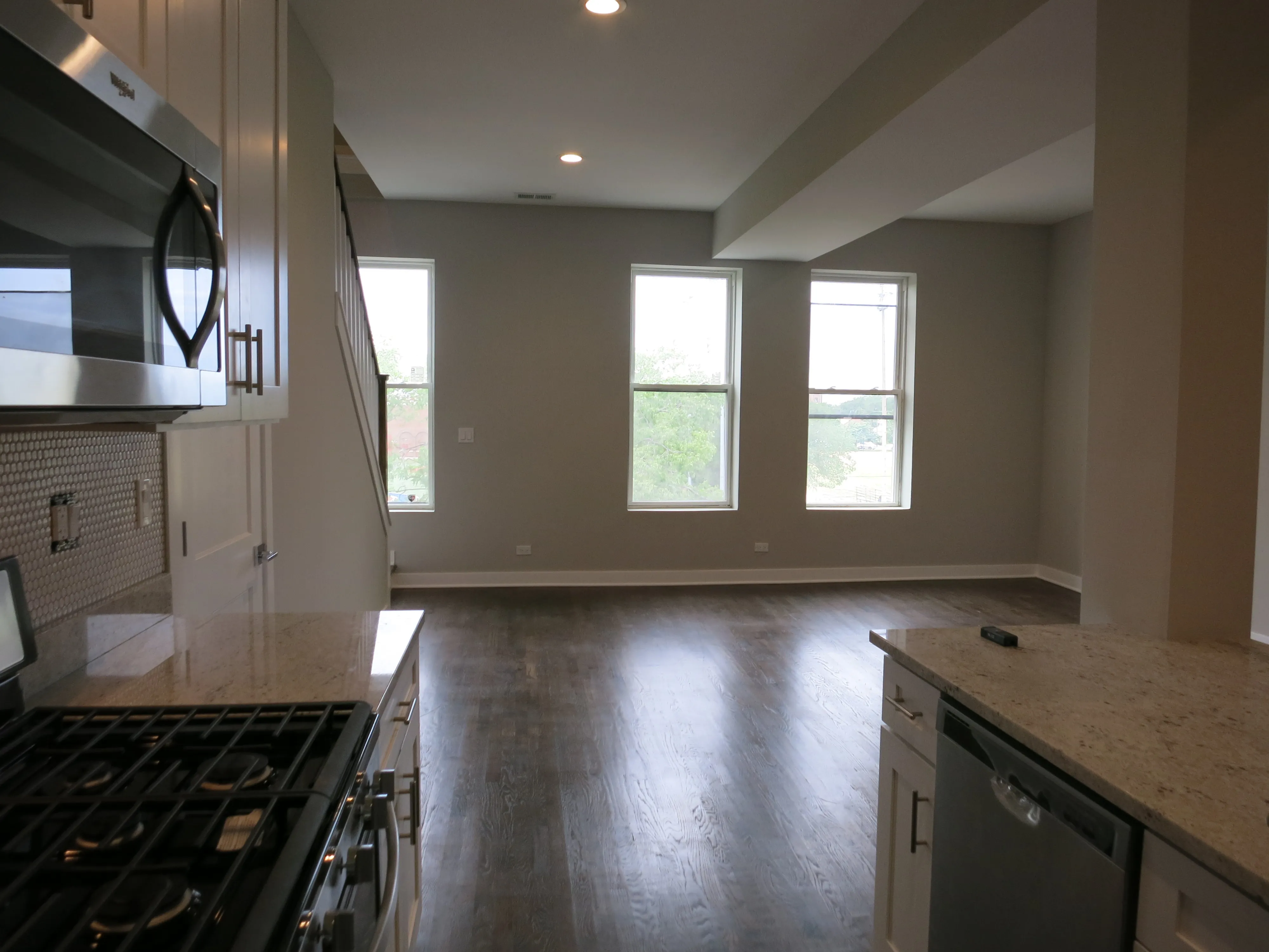 exterior front of 1854 West 18th Apartments in University Village