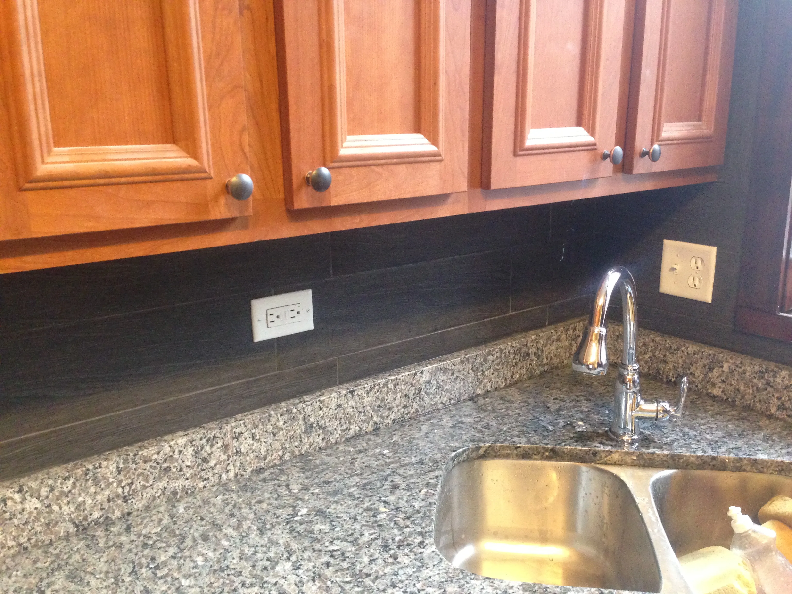 Building frontage early spring