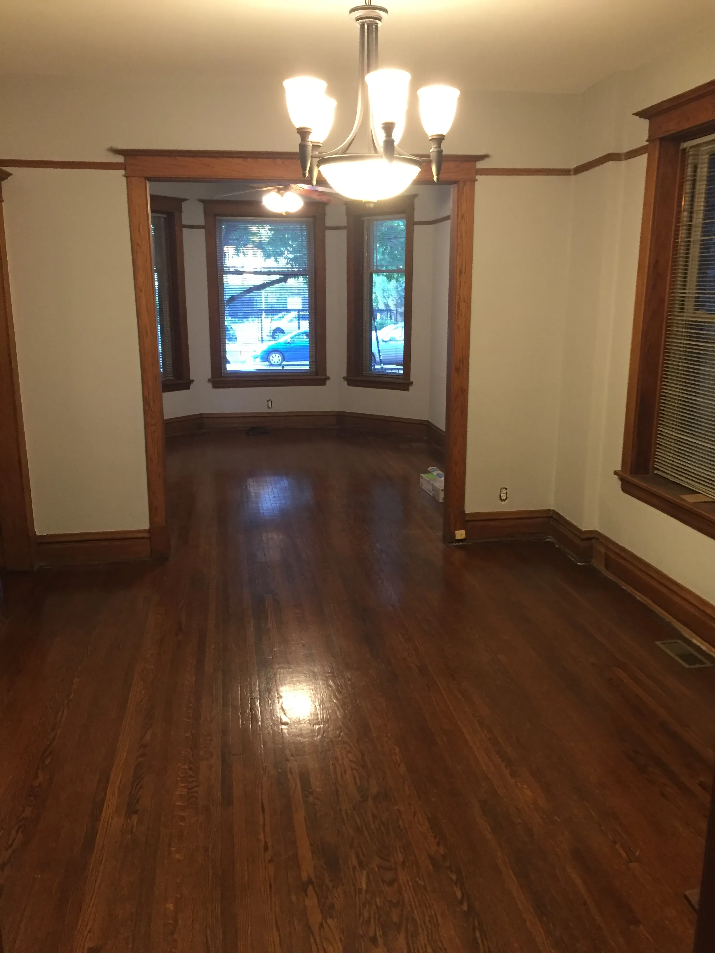 Dining Room View to Front Room