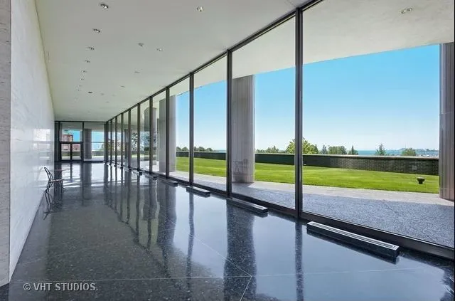 exercise machines at fitness center of Chicago condominium building Lake Point To