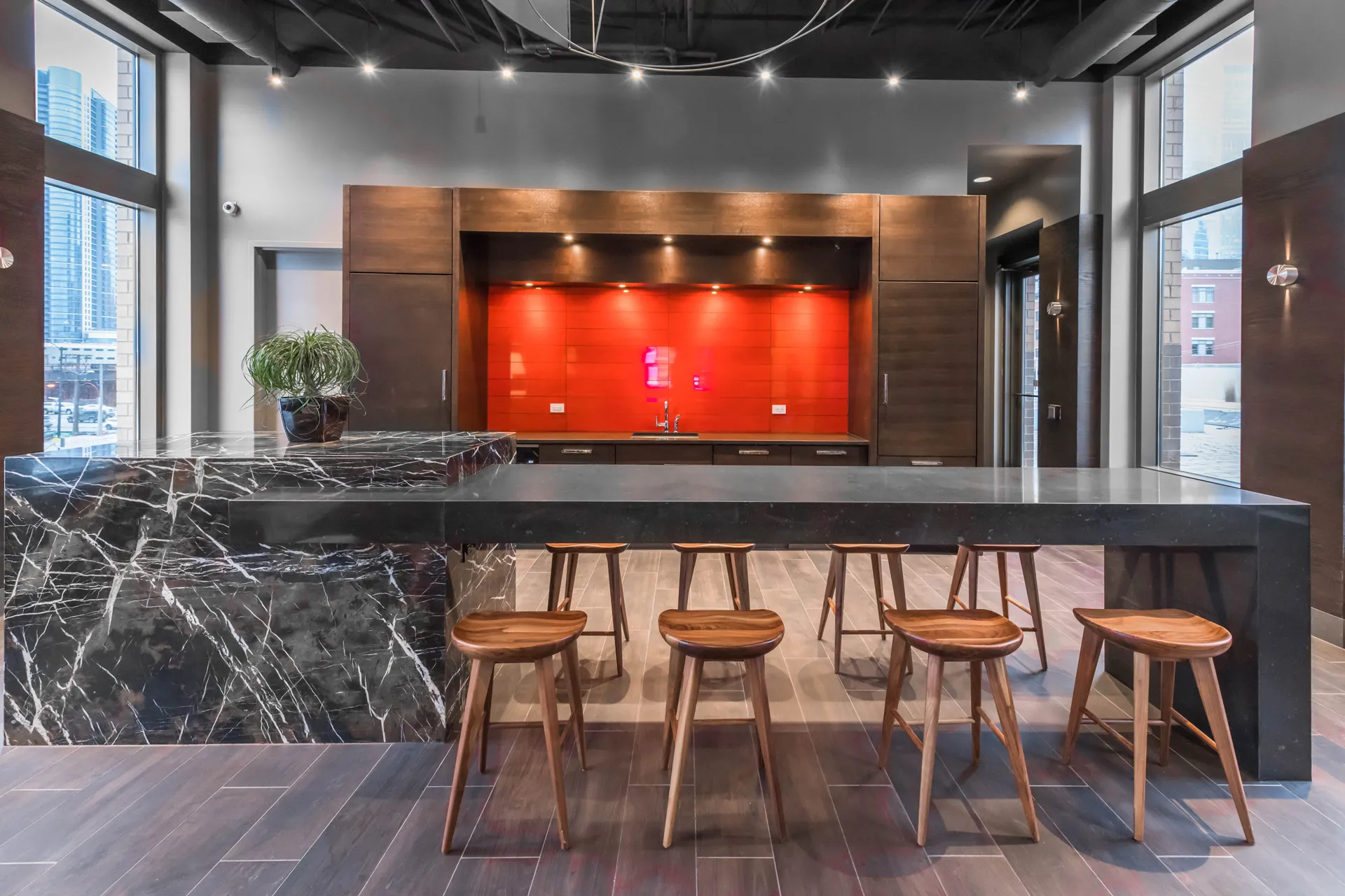 Spacious Resident Lounge