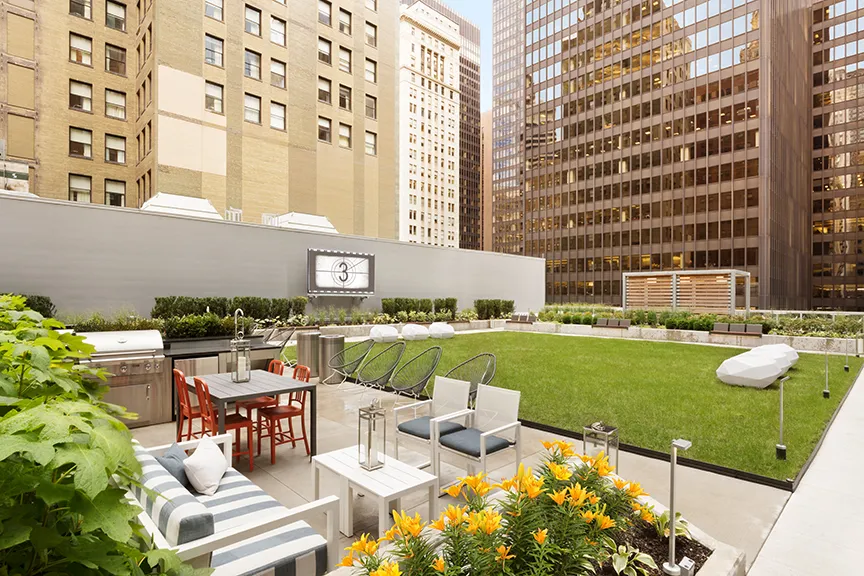 rendering of Mila Apartments in the Chicago Loop