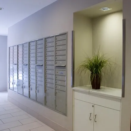 building exterior at Reside at 6900 Apartments in Chicago