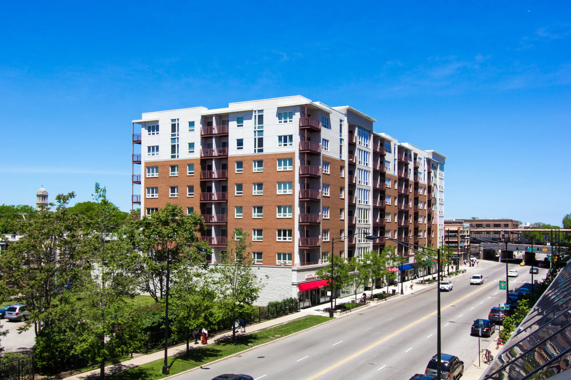 island with bar for seating