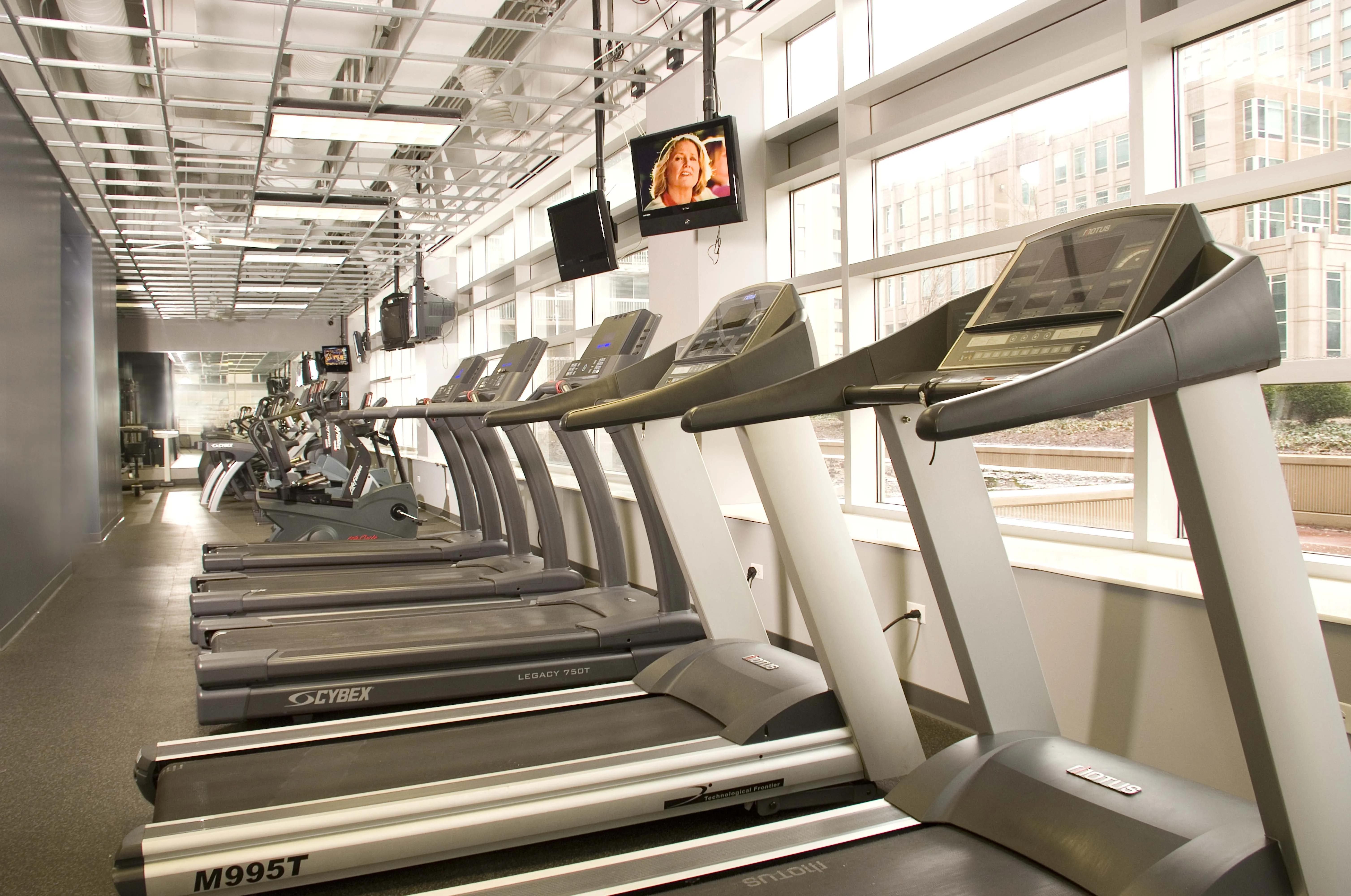 Kitchen with white cabinets at Grand Plaza Apartments in River North