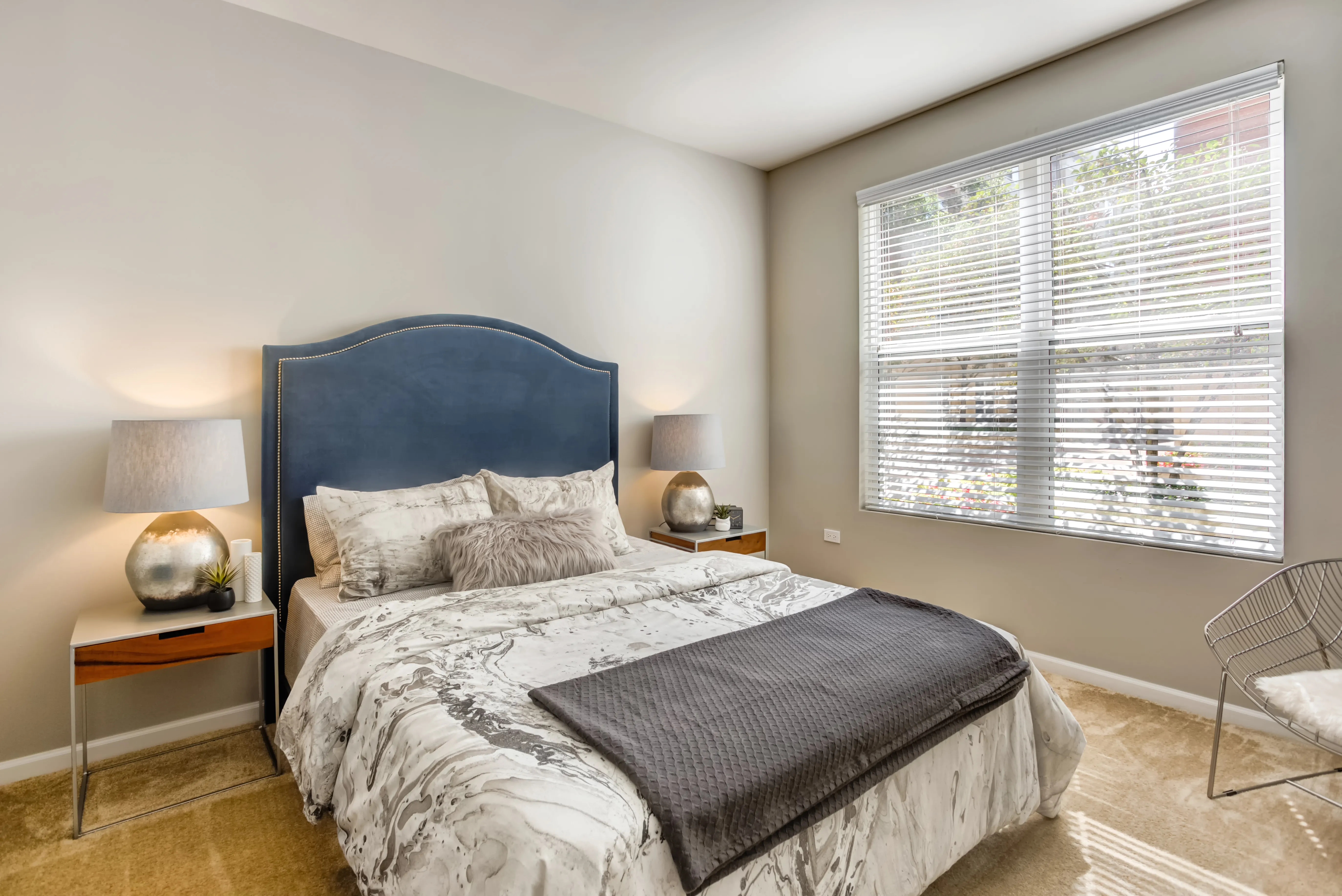 bedroom at Reserve at Evanston Apartments