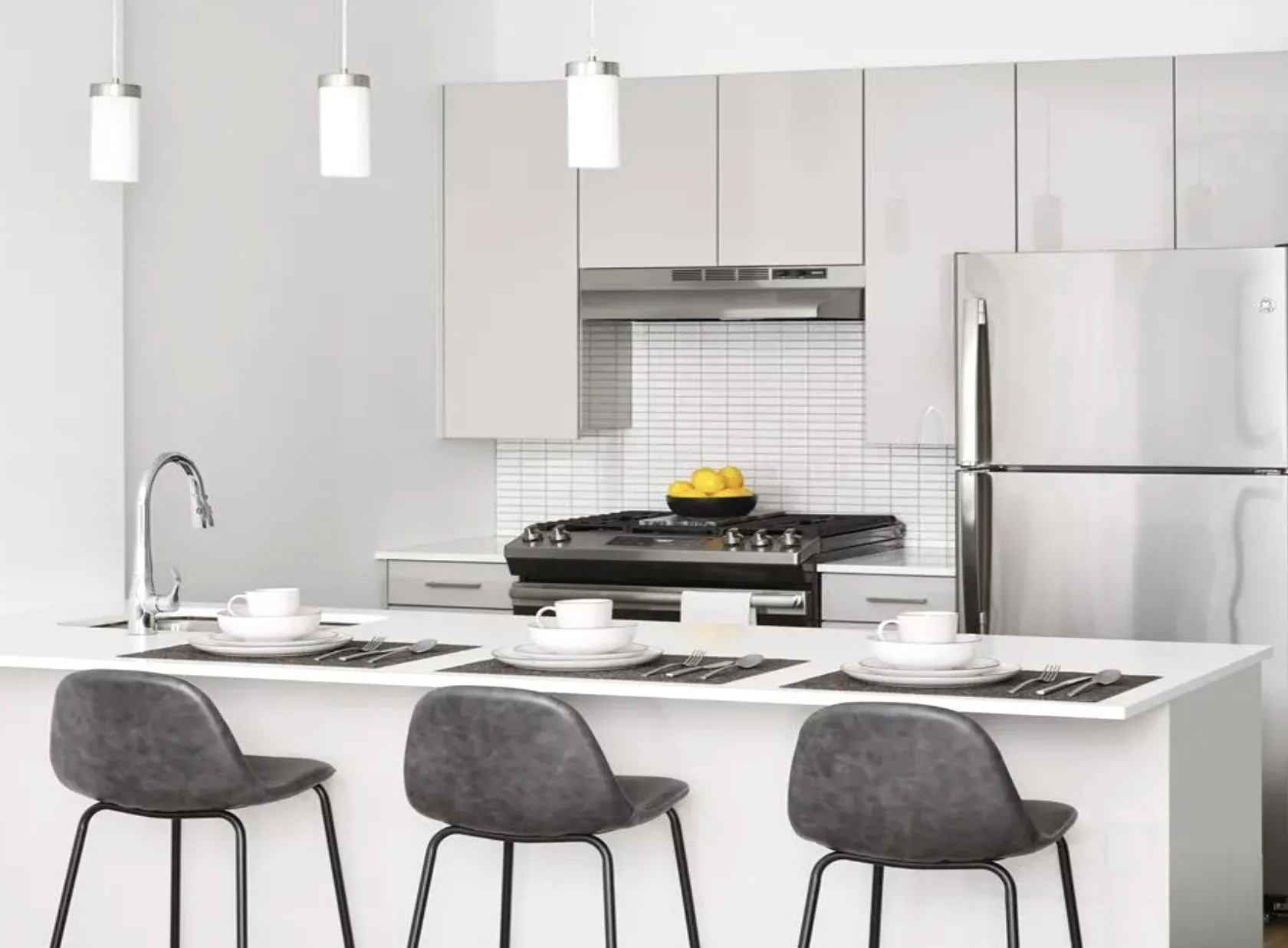 nd bedroom at The Van Buren Apartments