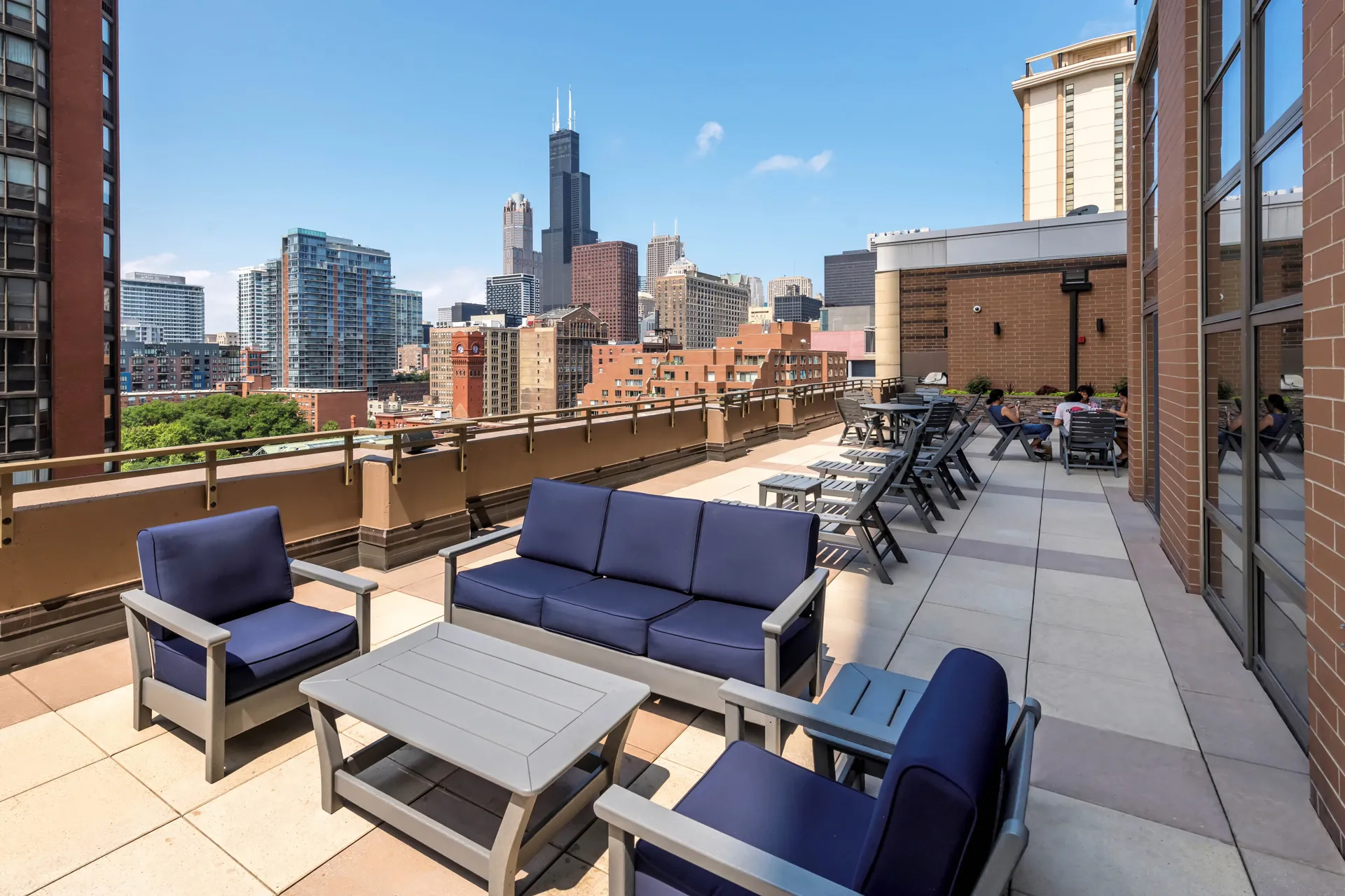 West Deck at Astoria Tower Chicago Apartments in the South Loop