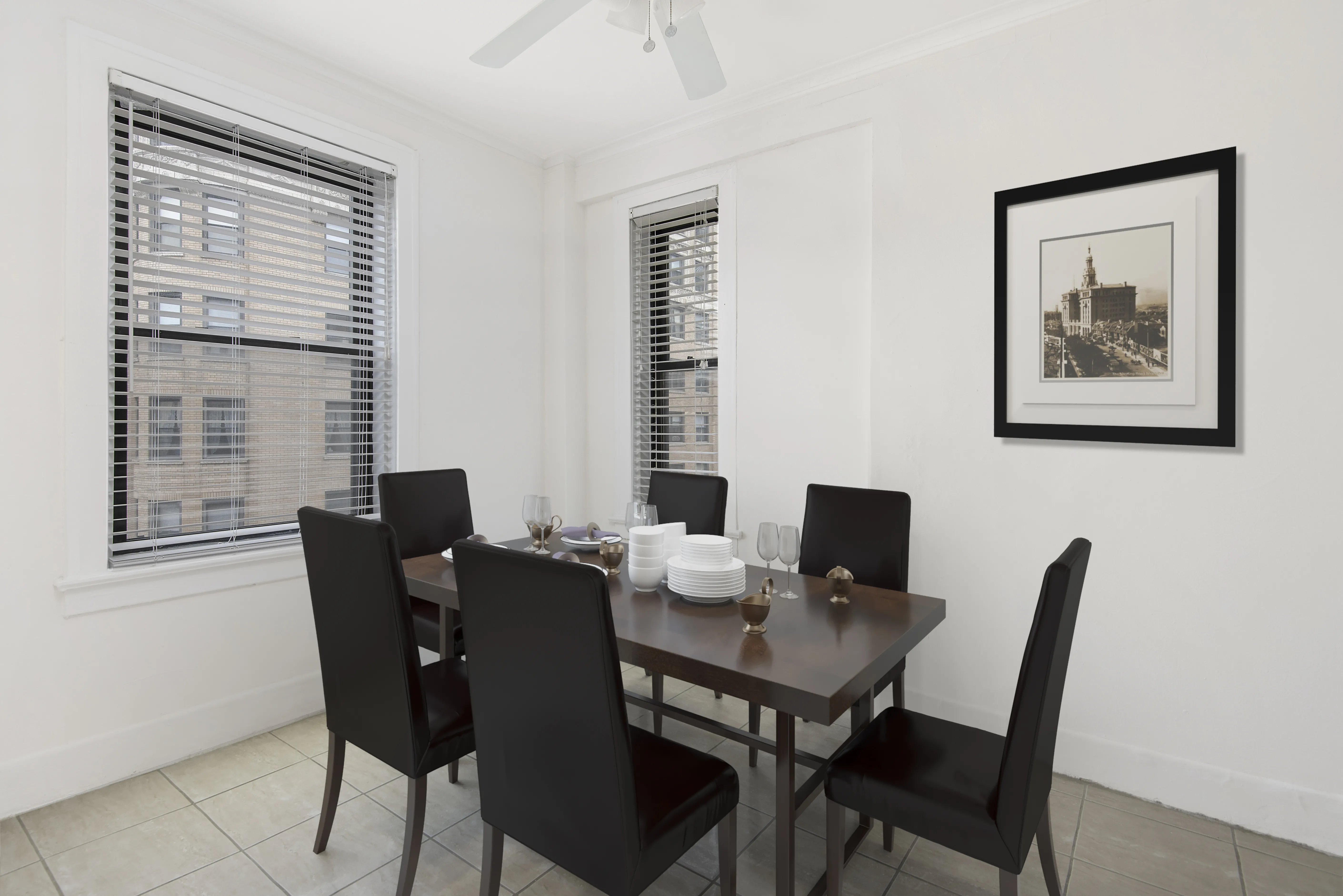 2756 N Pine Grove, One Bedroom, Living Room