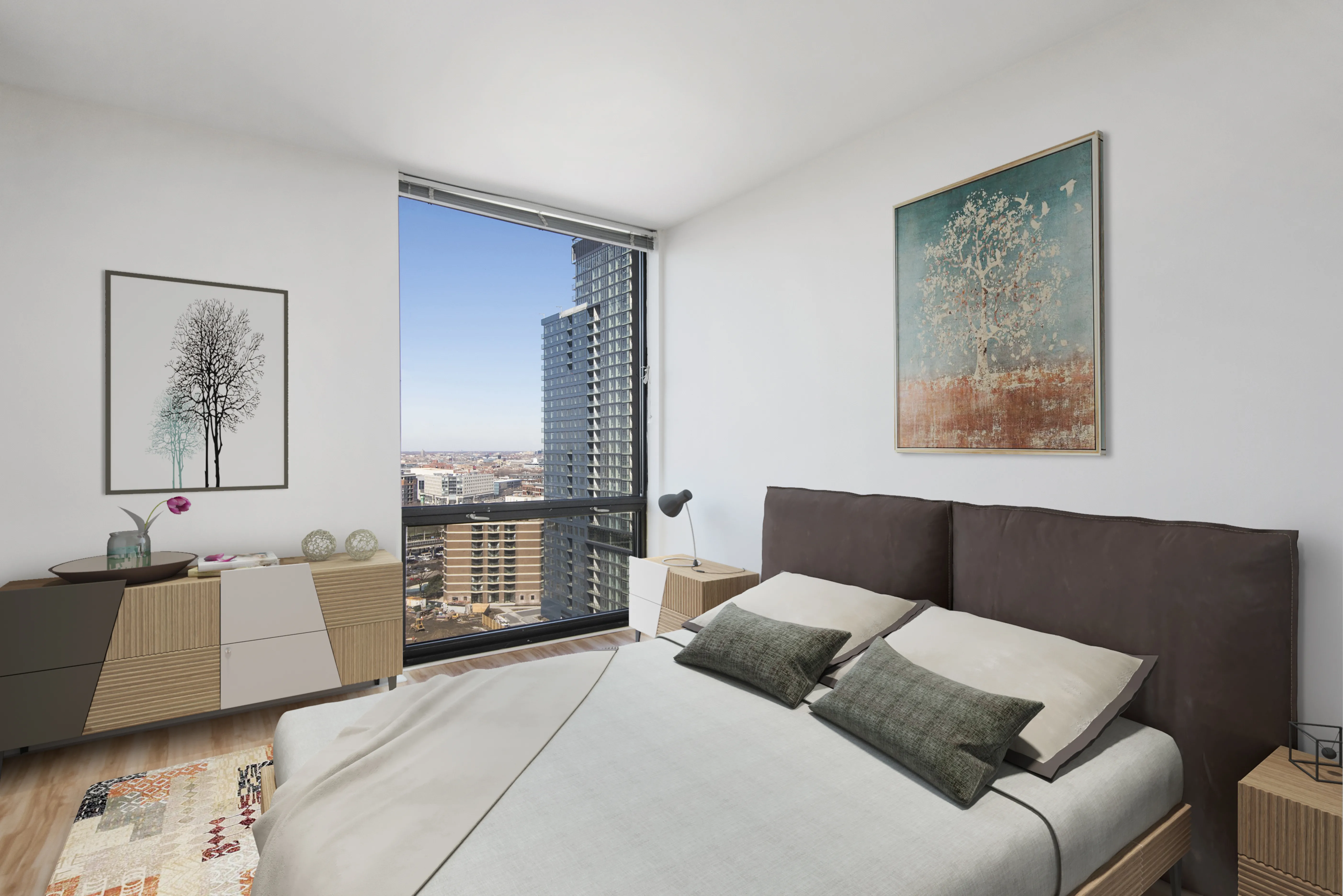 Studio at 1120 North LaSalle Apartments in River North, Chciago
