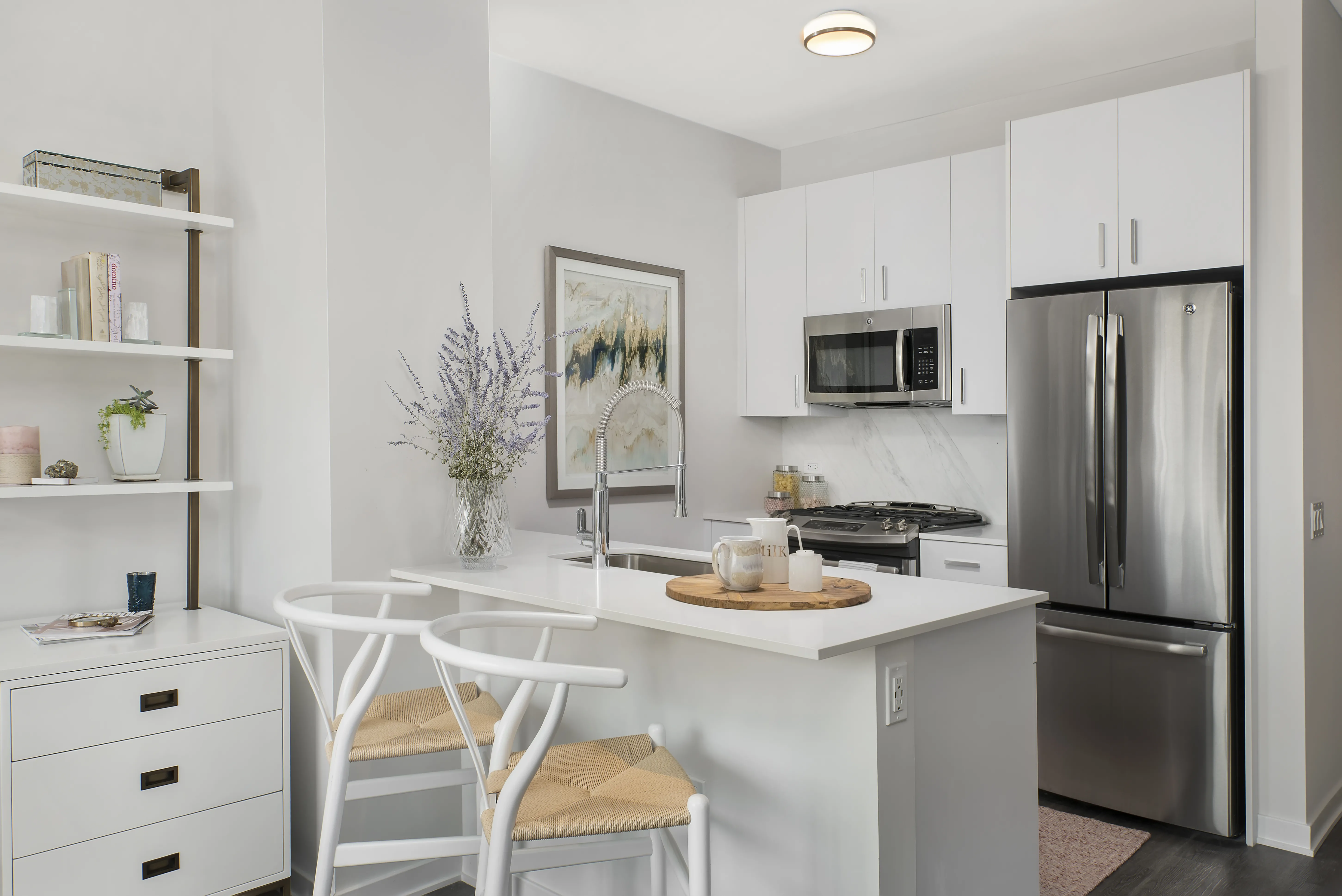 Happy hour any day of the week at the deck bar.