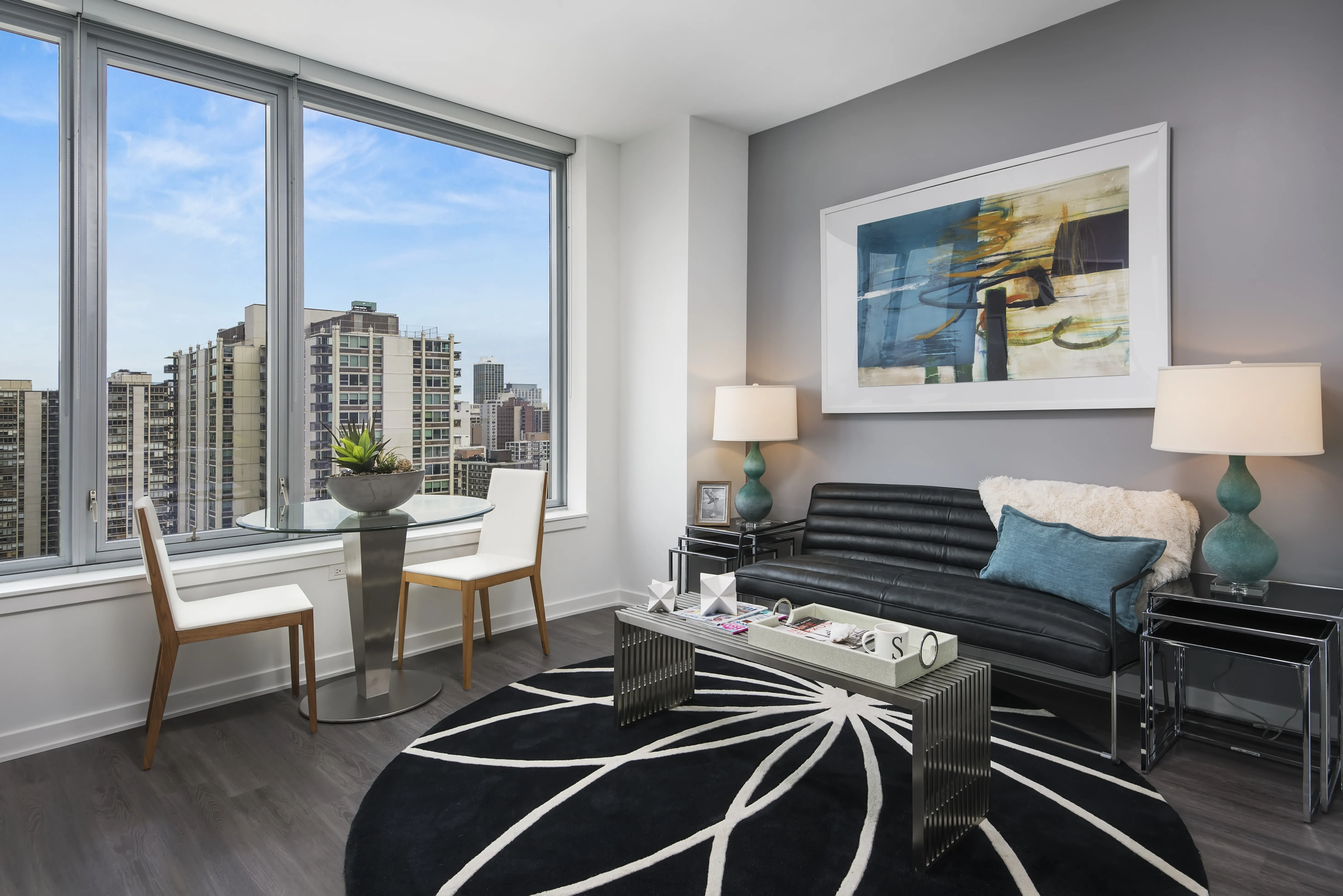 Get some sun while lounging by the roof-top pool.