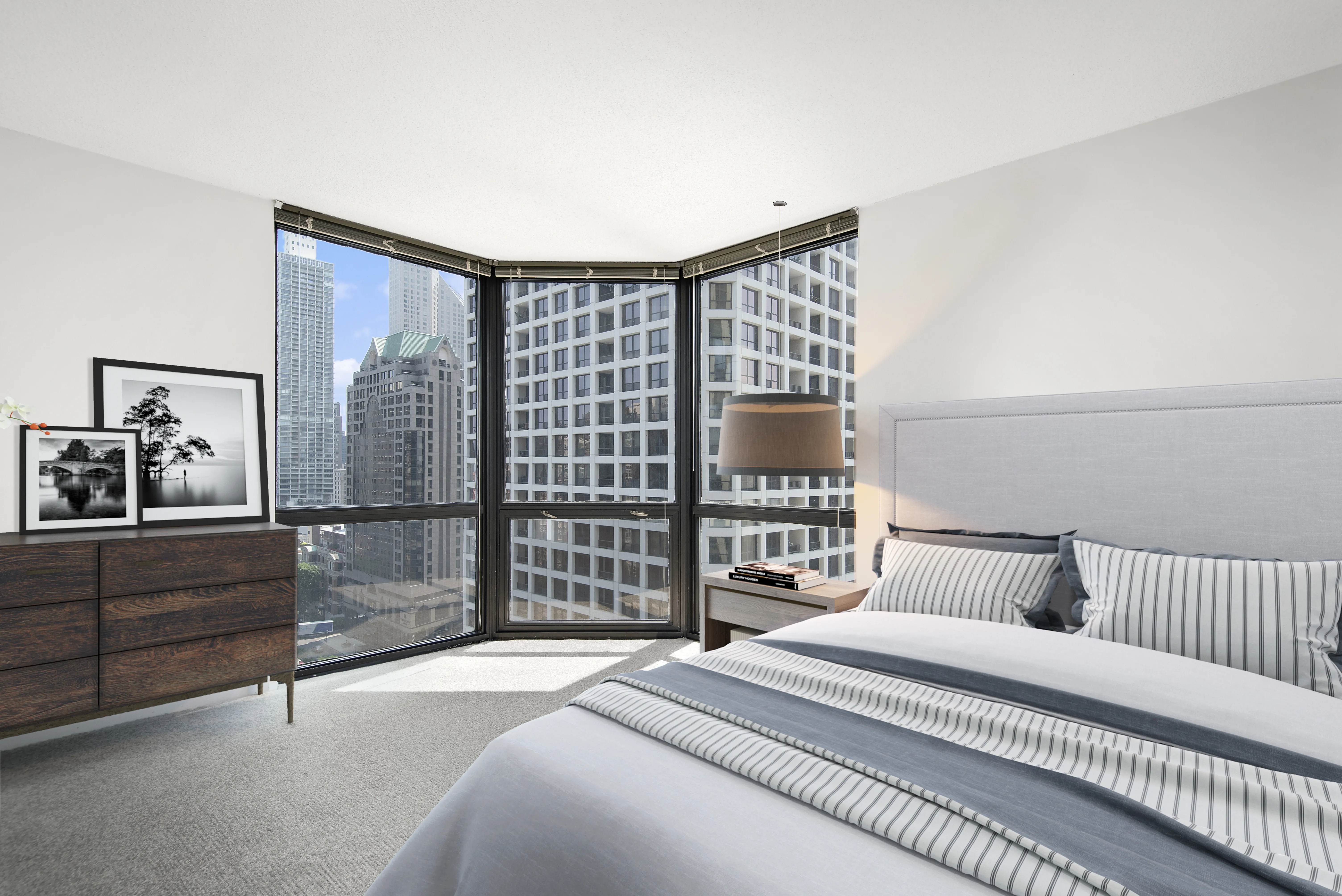 1111 N Dearborn, Two Bedroom, Bedroom