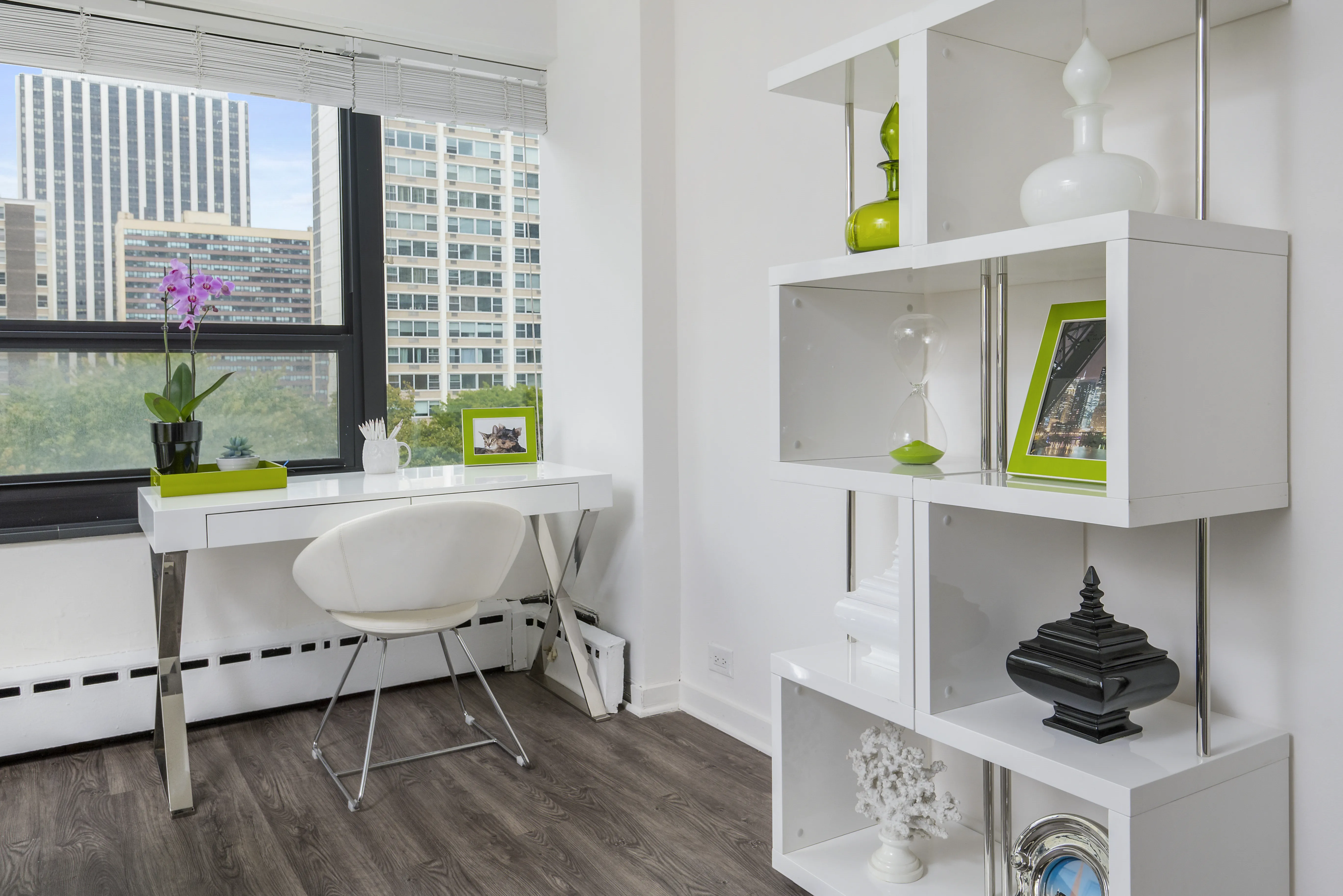 350 West Oakdale, Studio, Living Room