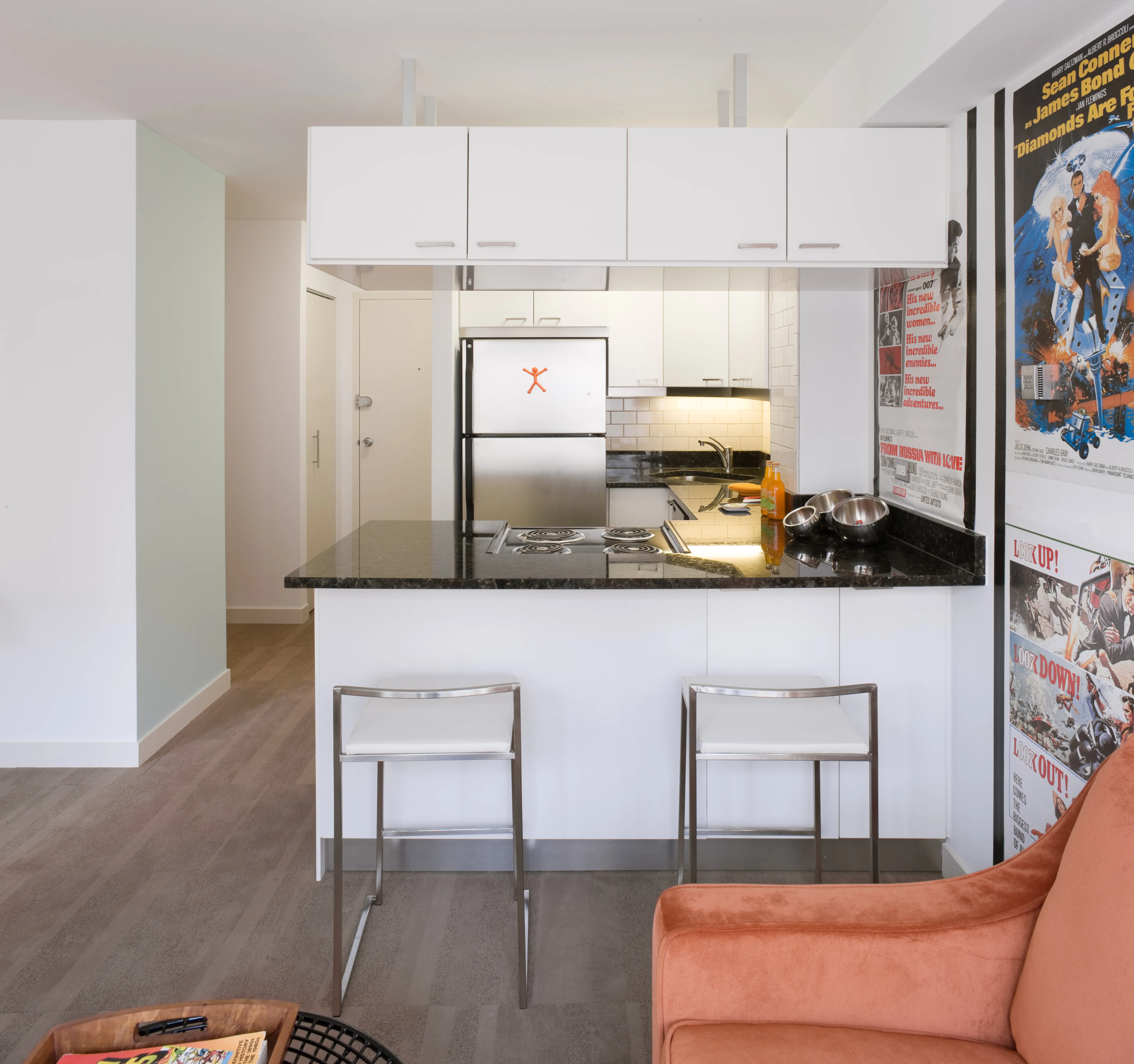 model unit at The Algonquin Apartments in Hyde Park Chicago