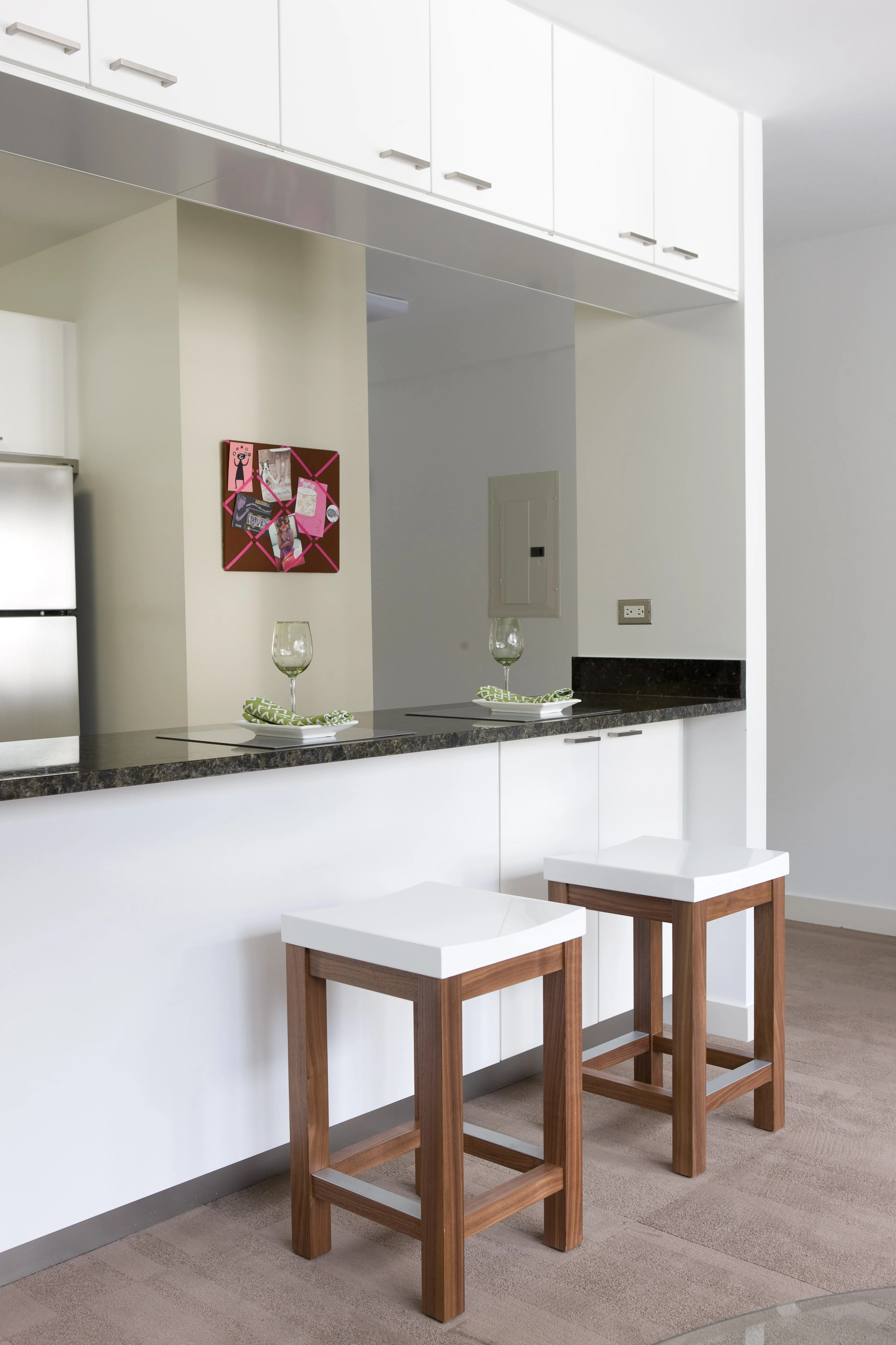 model unit at The Algonquin Apartments in Hyde Park Chicago