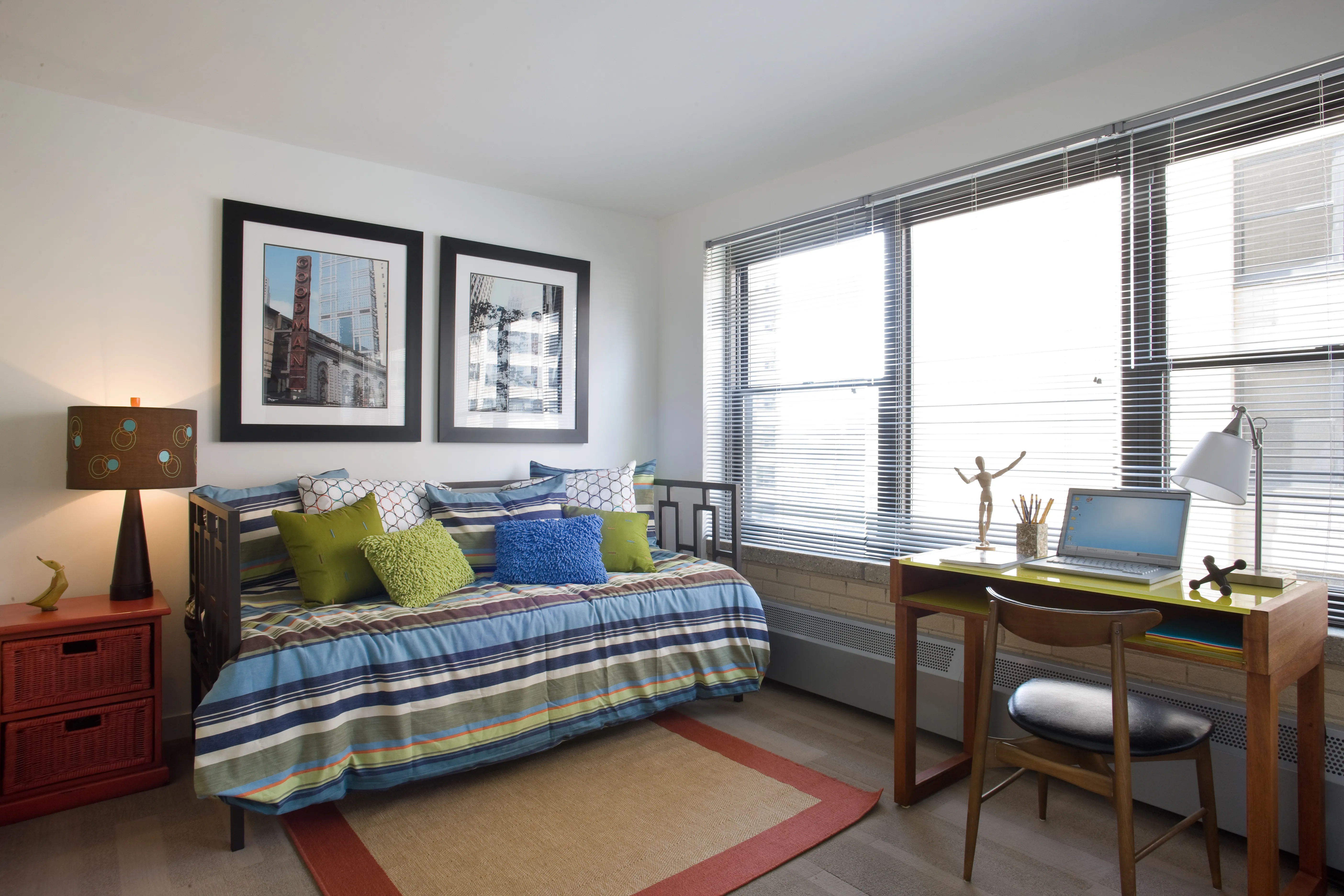 model unit at The Algonquin Apartments in Hyde Park Chicago