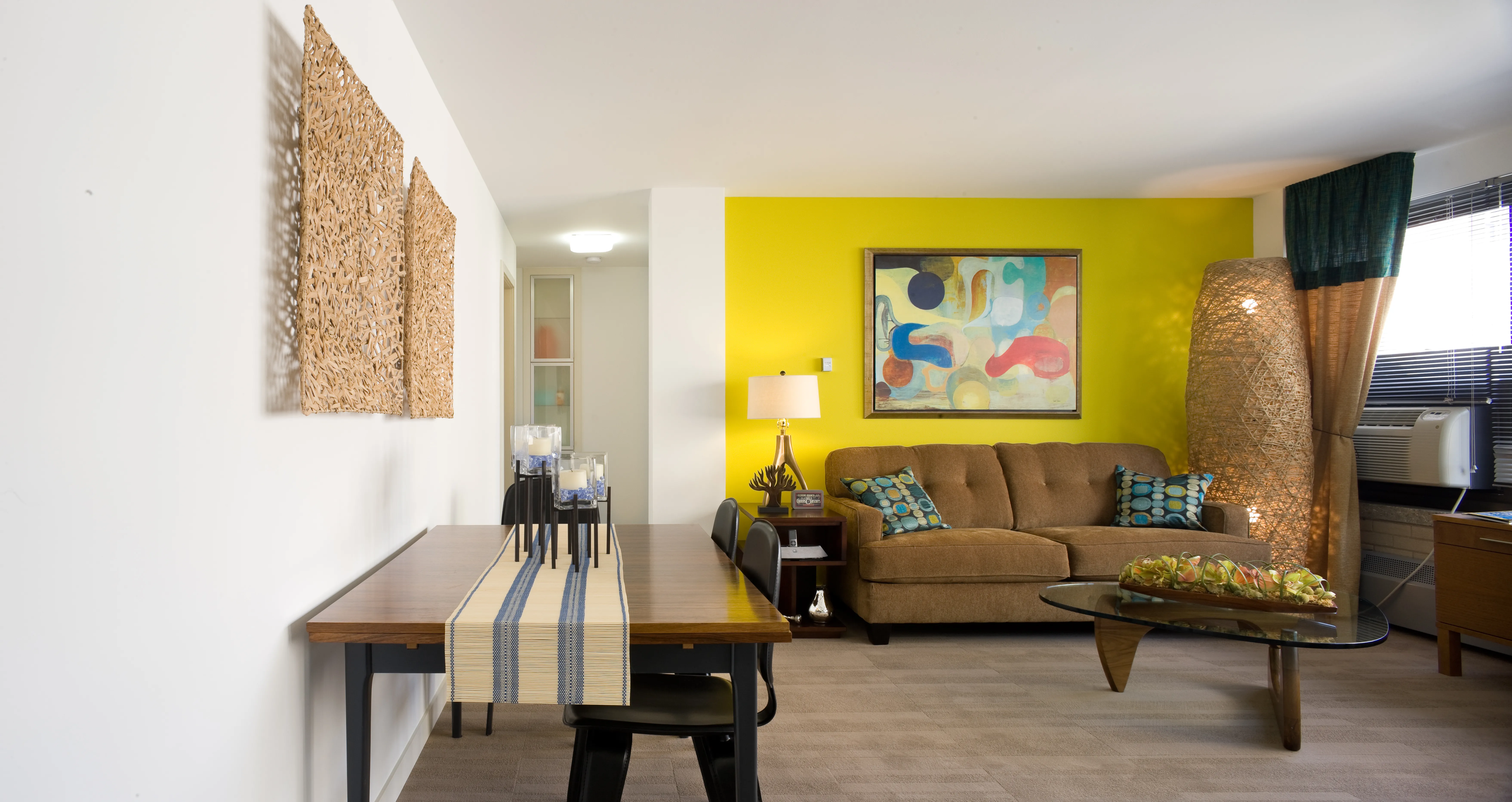 model unit at The Algonquin Apartments in Hyde Park Chicago