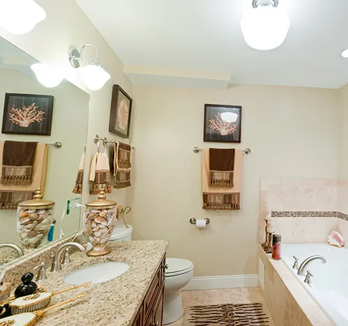 the balconies on the front of 2 South Greenwood Apartments in Park Ridge