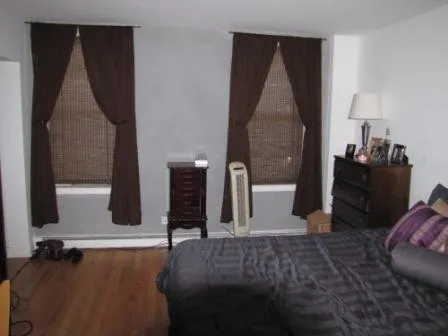 Bedroom easily accommodates king or two queen size bed