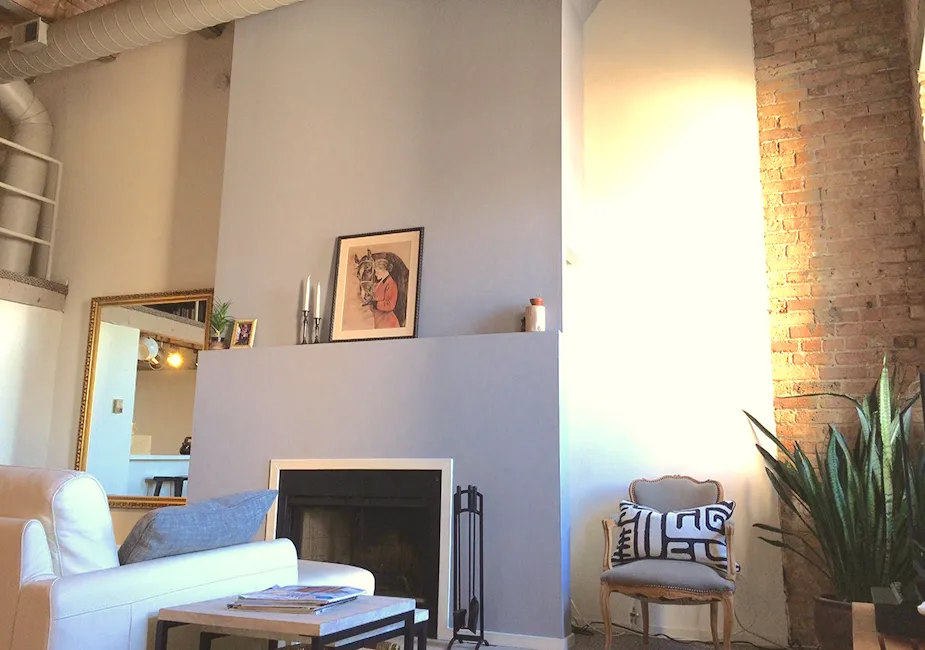 exterior aeial image of The Brewery loft apartments in Lakeview