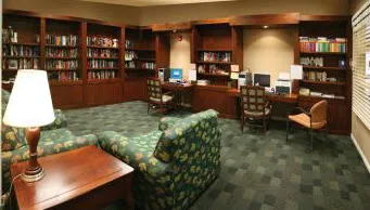 the driveway and entrance to The Martha Washington Apartments in Chicago