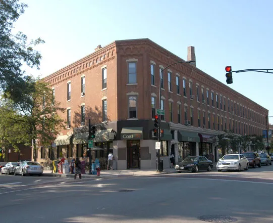 kitchen at Reside on Clark Apartments at 2200 N. Clark in Chicago