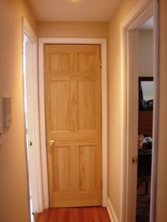 Linen closet door