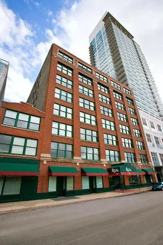 building exterior of The Regal Apartments in the South Loop Chicago