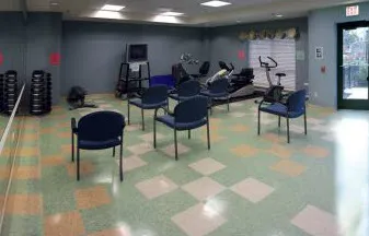 the driveway and entrance to The Martha Washington Apartments in Chicago