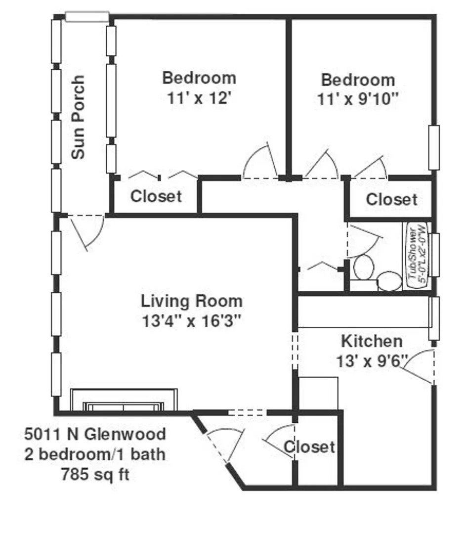 5005-11 N Glenwood Apartments