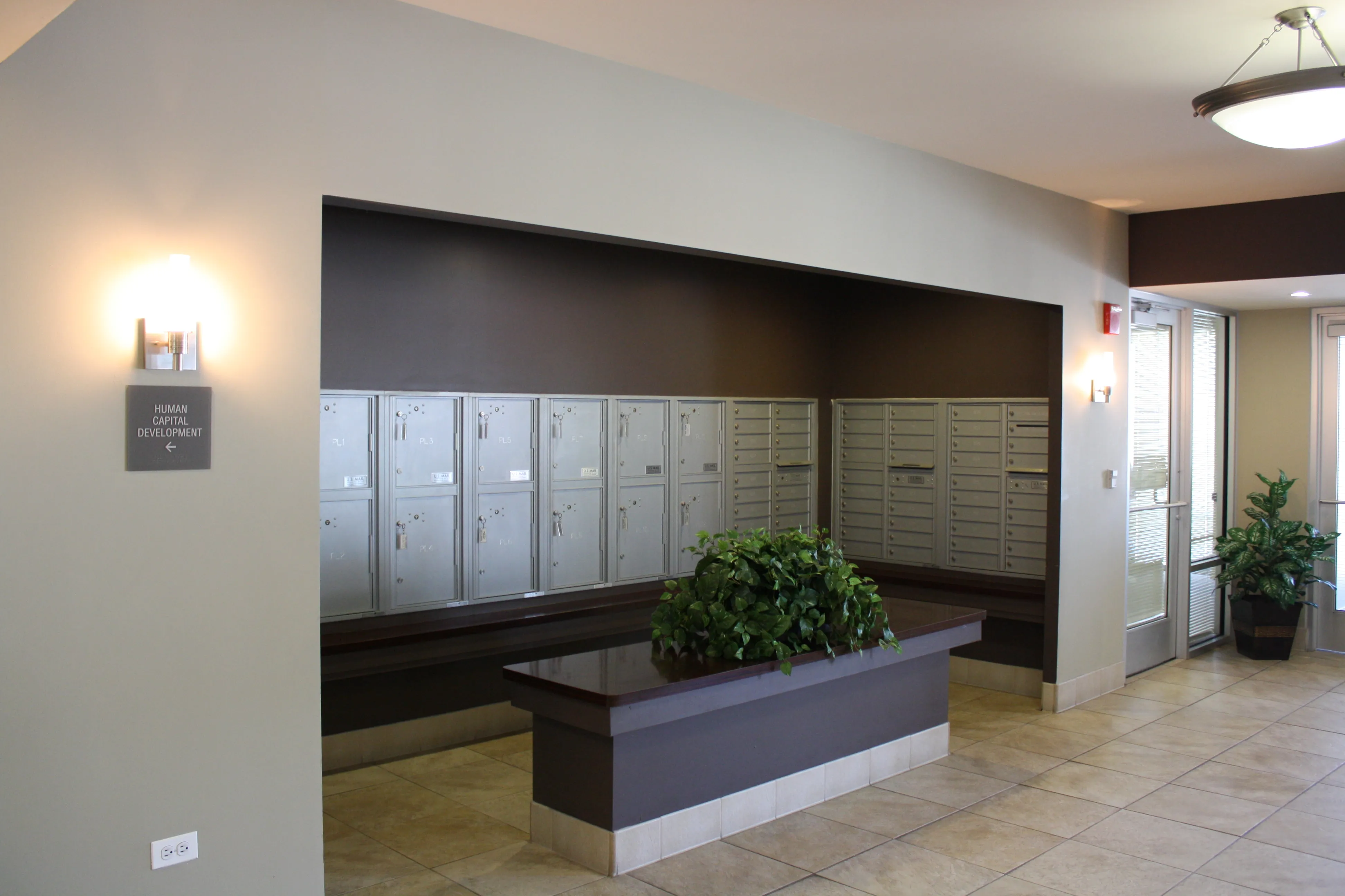 open amenity area at Larrabee Place Apartments